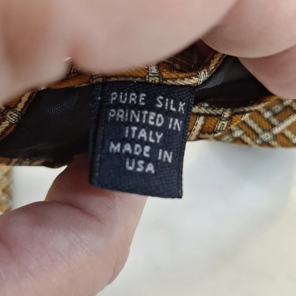 Brooks Brothers 100% Silk‎ Made in USA 4